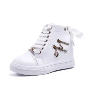 Techshoppy Platform Lace-Up Sneakers