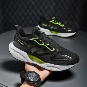 Techshoppy Men'S Casual Hollow Breathable Sneakers