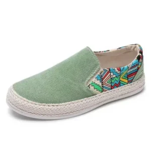 Techshoppy Men'S Fashion Espadrille Sole Canvas Shoes