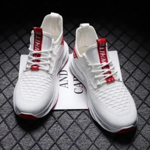 Techshoppy Men'S Casual Shoes Breathable Lightweight Sneakers