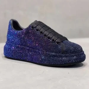 Techshoppy Night Star Rhinestone Platform Sneakers