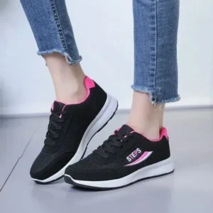 Techshoppy Women Fashion Breathable Sneakers