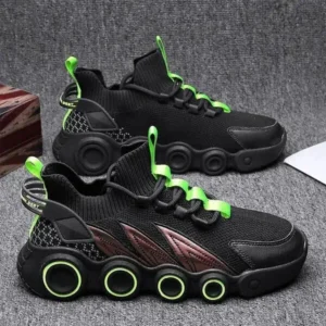 Techshoppy Men Casual Breathable Deodorant Mesh Sports Shoes