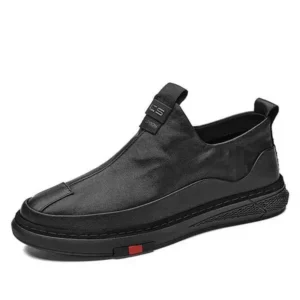 Techshoppy Men Fashion Non-Slip Pu Shoes