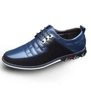 Techshoppy Men Casual Check Pu Shoes