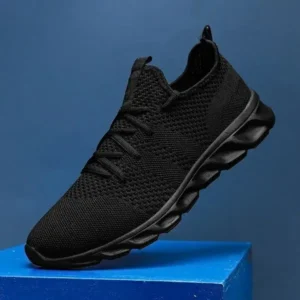 Techshoppy Men Casual Plus Size Mesh Sneakers