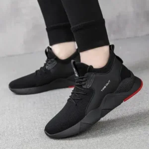 Techshoppy Men Fashion Breathable Lightweight Sneakers