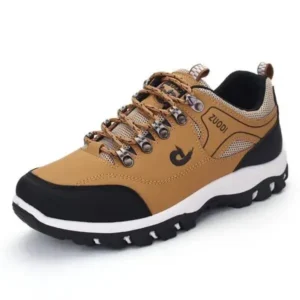 Techshoppy Men'S Fashion Round Toe Low Top Large Size Casual Mountaineering Sneakers