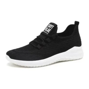 Techshoppy Men Fashion Lightweight Lace-Up Breathable Sneakers