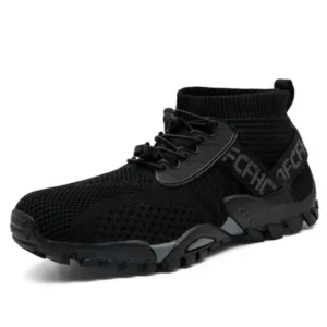 Techshoppy Men'S Casual Outdoor Large Size Mountaineering High Top Non-Slip Wear-Resistant Sports