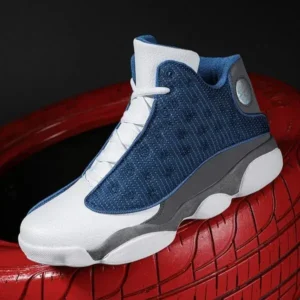 Techshoppy Men'S Fashion Breathable High Top Basketball Sneakers