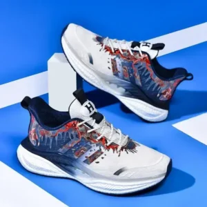 Techshoppy Men'S Fashion Shock-Absorbing Breathable Running Sneakers