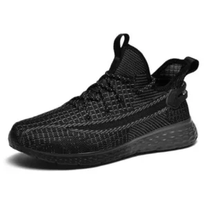 Techshoppy Men'S Fashion Mesh Breathable Running Sneakers