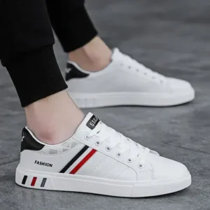 Techshoppy Men Casual Color Matching Breathable Sneakers