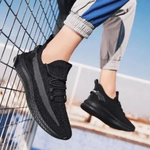 Techshoppy Men Casual Lightweight Breathable Mesh Sneakers