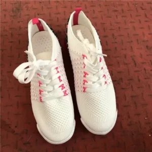 Techshoppy Women Fashion Color Blocking Lace Up Breathable Sneakers