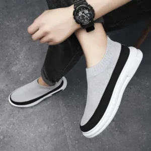 Techshoppy Men Fashion Breathable Lightweight Platform Shoes