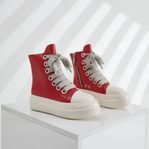 Techshoppy Women Personalized Plus Size Platform High Top Shoes